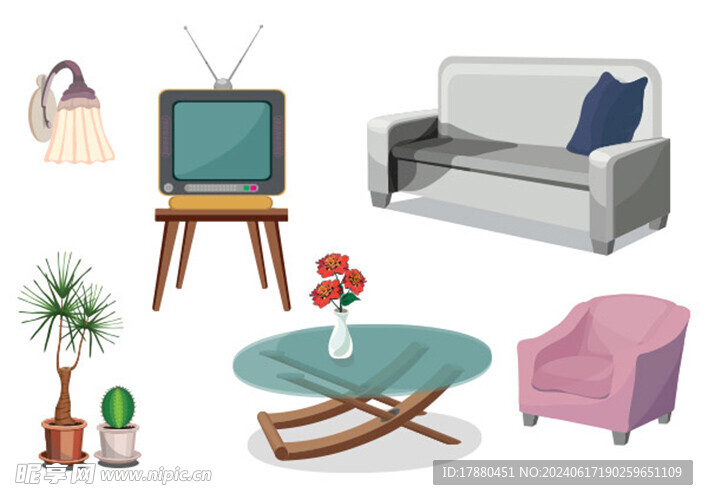 家具插画