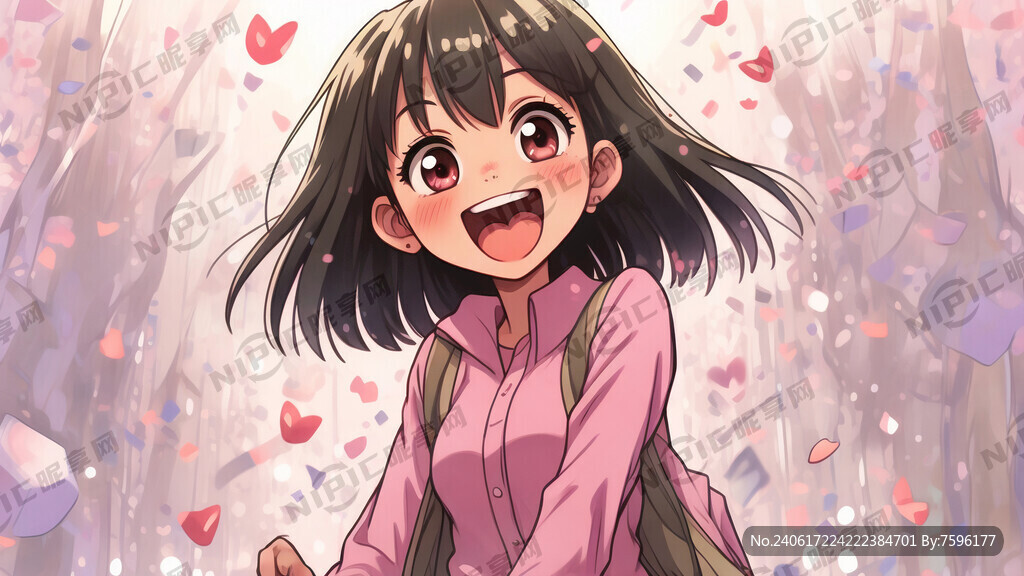 开心 少女 动漫