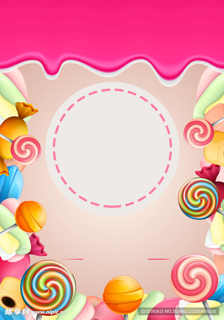 糖果海报