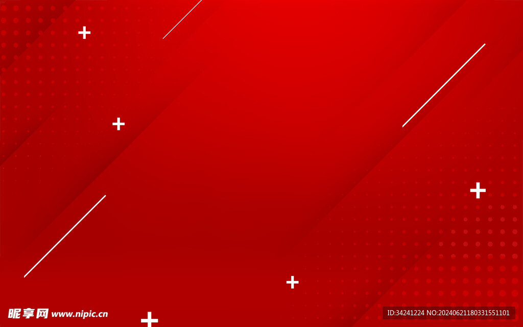 红色海报展板年会背景