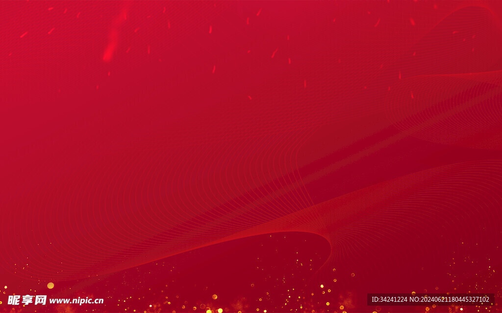 红色海报展板年会背景