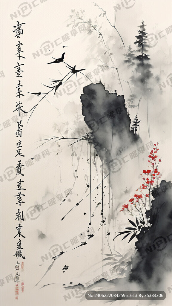 书签设计 中式风格