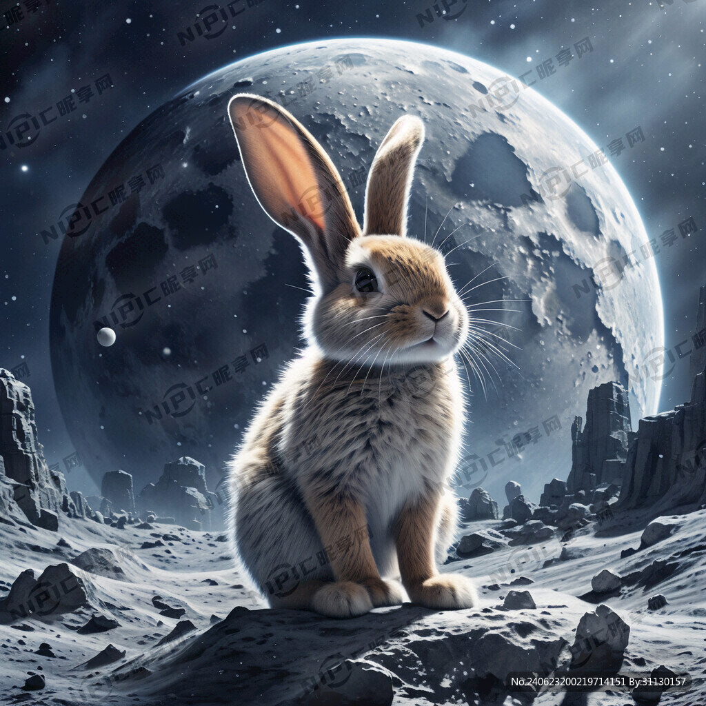 兔子 月球 科技 宇宙