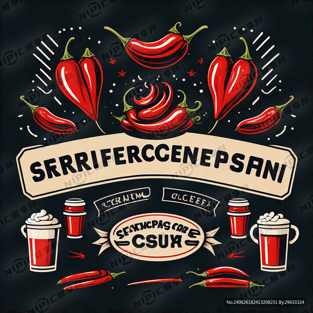 给四川风味的烧烤店画一个标志