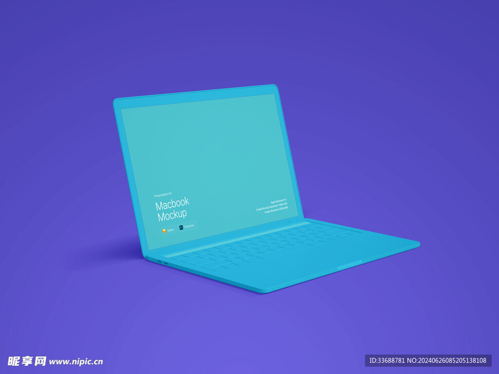 MacBook笔记本电脑样机