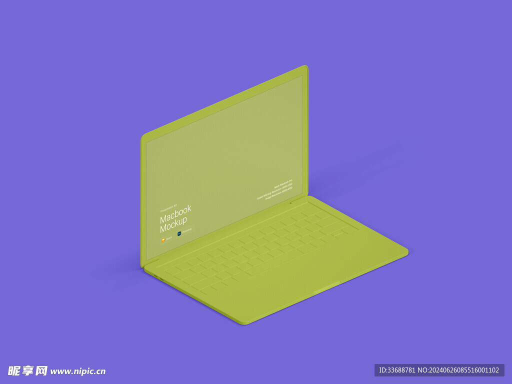 MacBook笔记本电脑样机