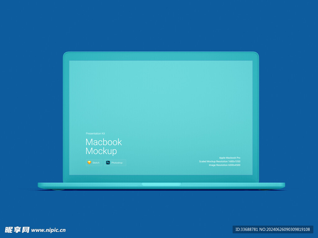 MacBook笔记本电脑样机