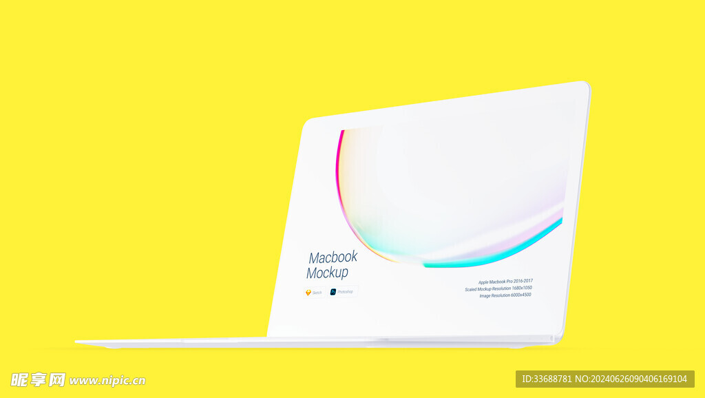 MacBook笔记本电脑样机