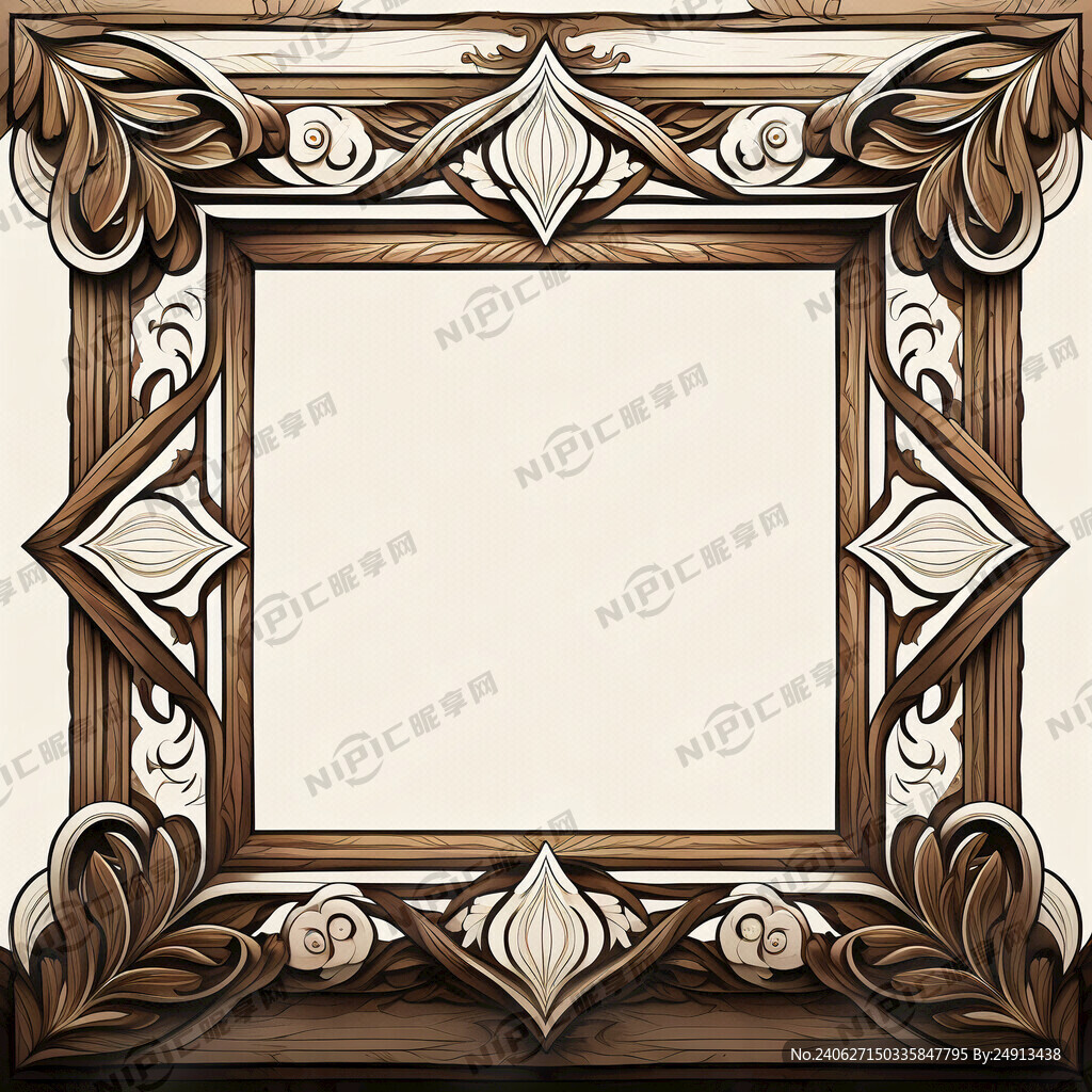 请帮我设计一款简单的边框