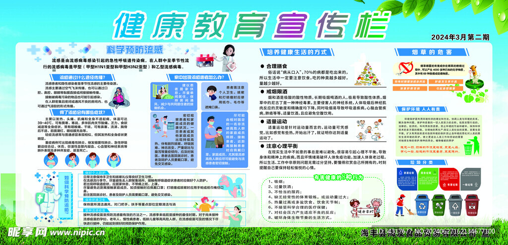 健康教育宣传栏