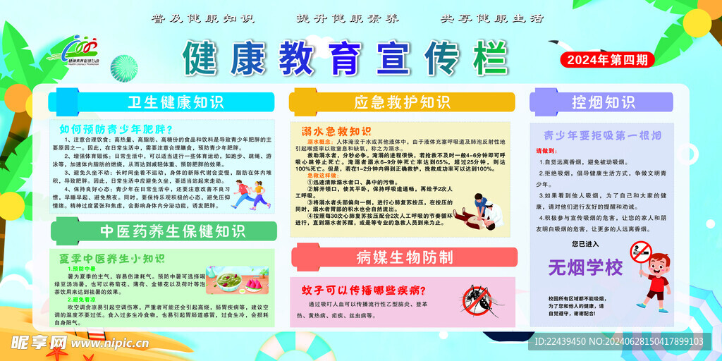 夏季健康教育校园版