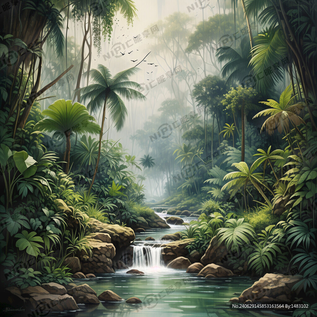 热带雨林 热带丛林 原始森林