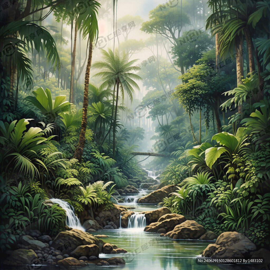 热带雨林 热带丛林 原始森林