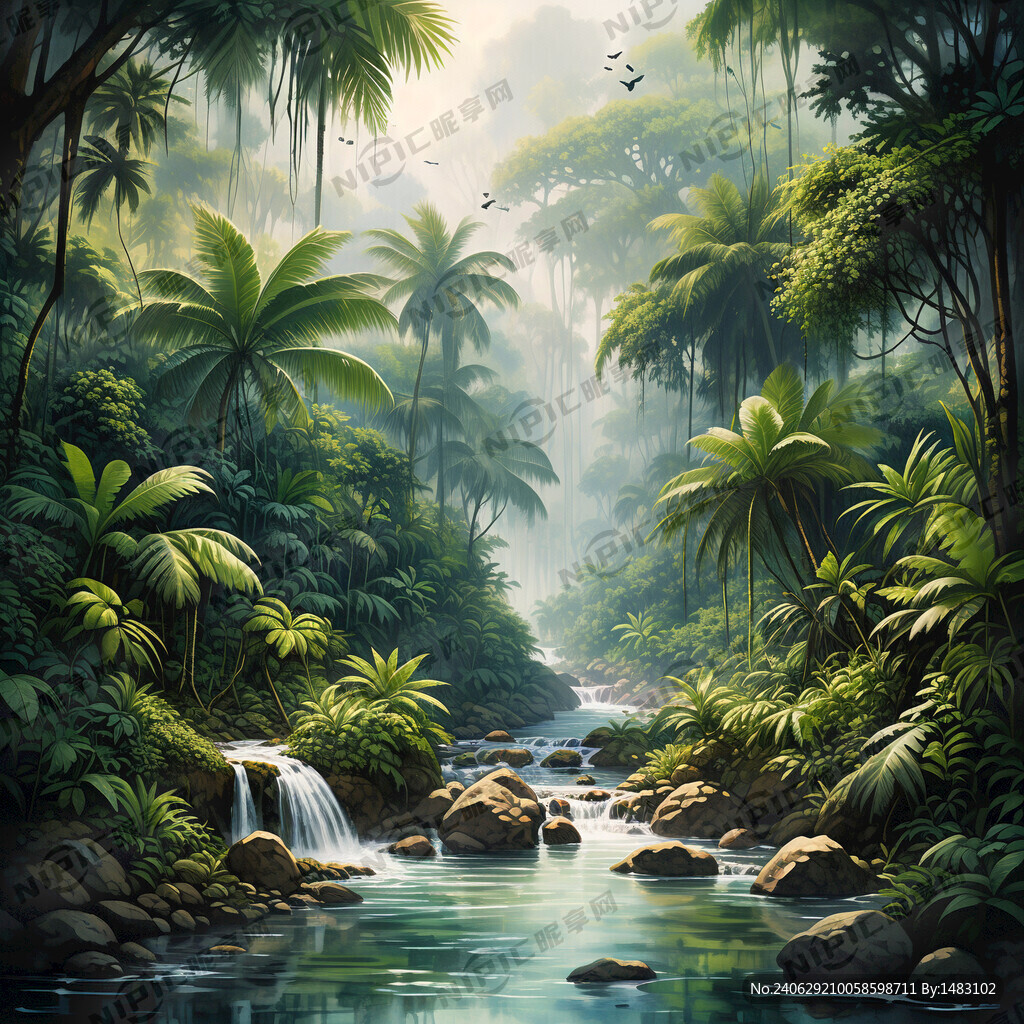 热带雨林 热带丛林 原始森林