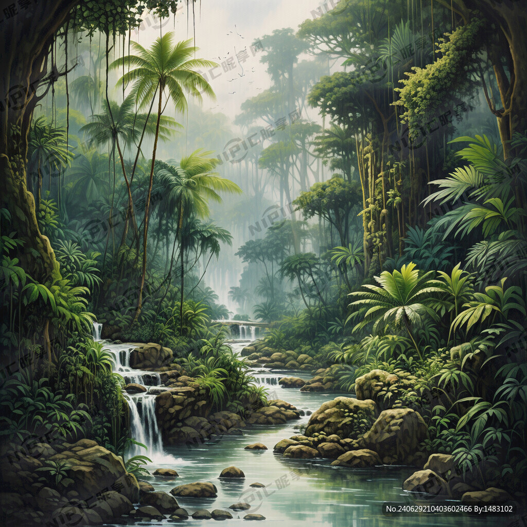 热带雨林 热带丛林 原始森林