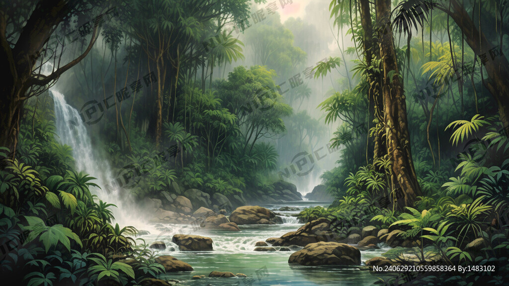 热带雨林 热带丛林 原始森林