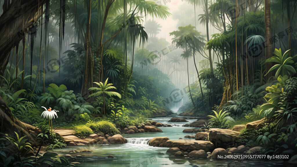 热带雨林 热带丛林 原始森林