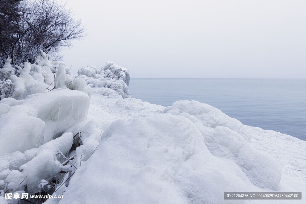 雪地美景