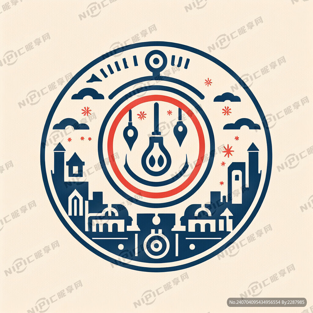 惠生活 社区服务 标志