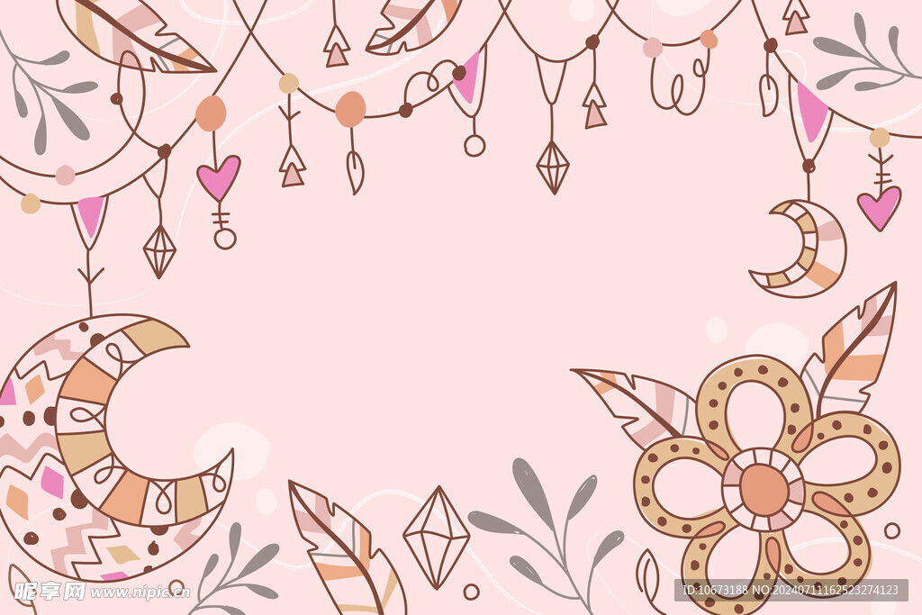 波西米亚风格高清背景