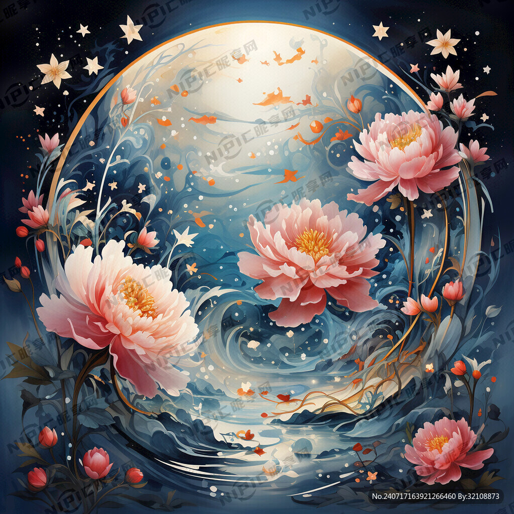 星辰大海、盛世牡丹、晶莹剔透、