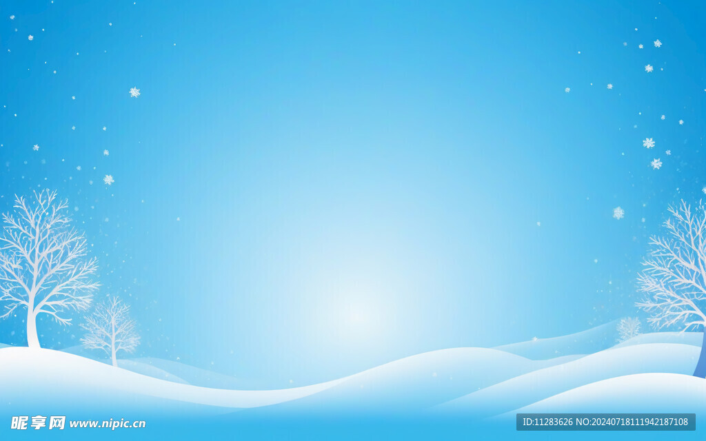 冬天背景