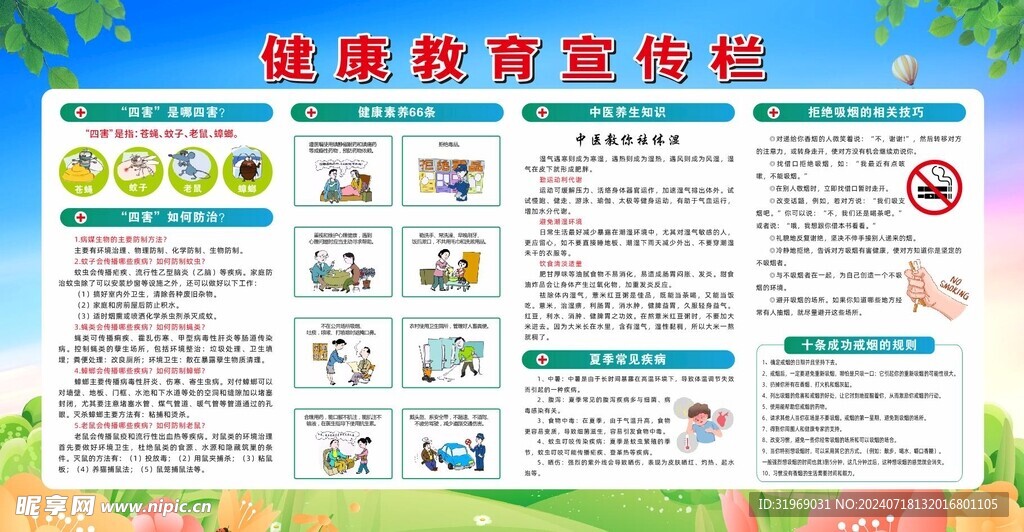 健康教育宣传栏