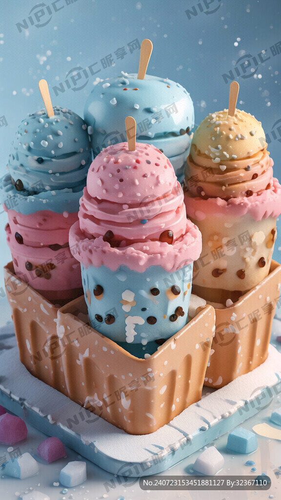 雪糕批发 夏天凉爽 冰块