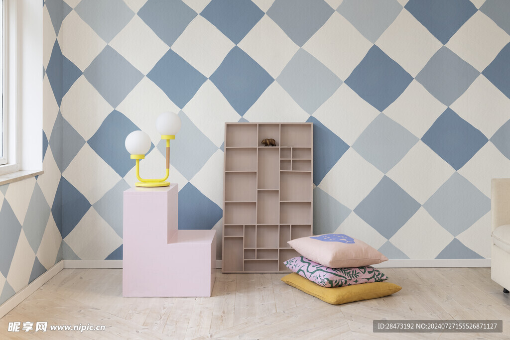 墙布壁画效果图图片