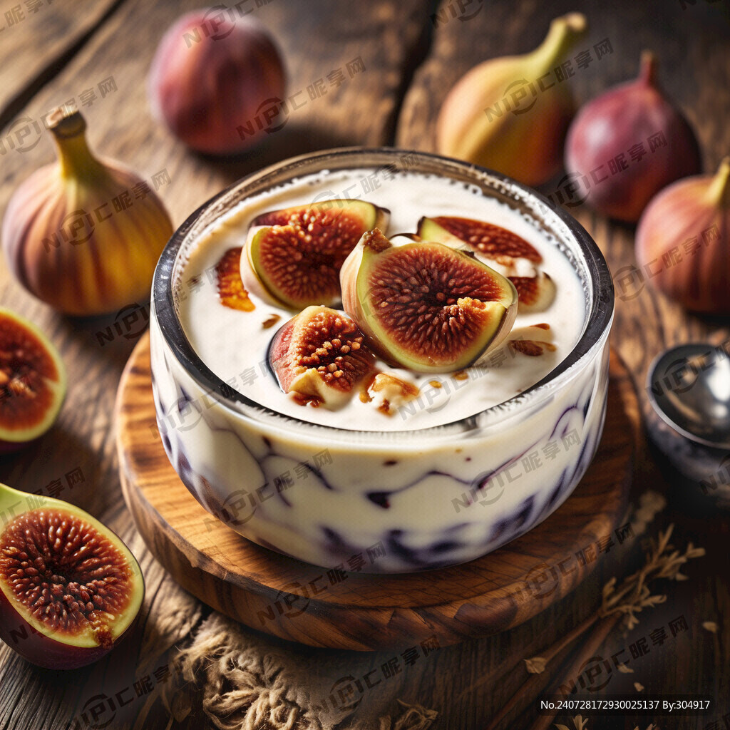 无花果酸奶