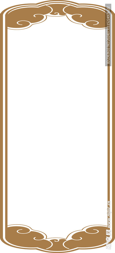 镂空边框花纹雕刻造型