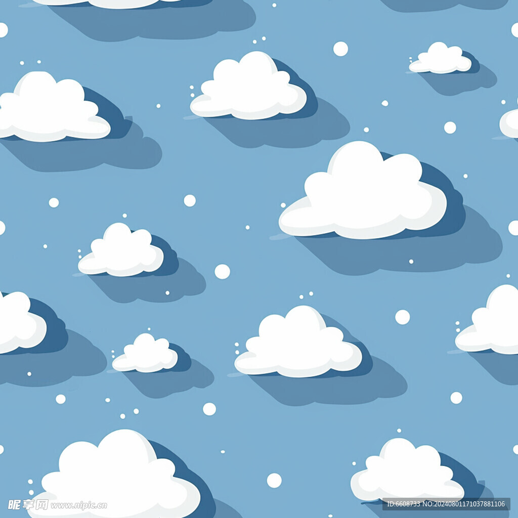 白云云朵云彩素材