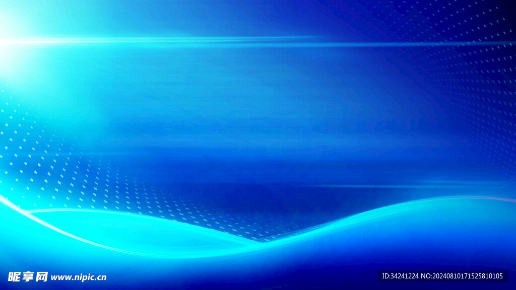 蓝色科技海报展板背景图片