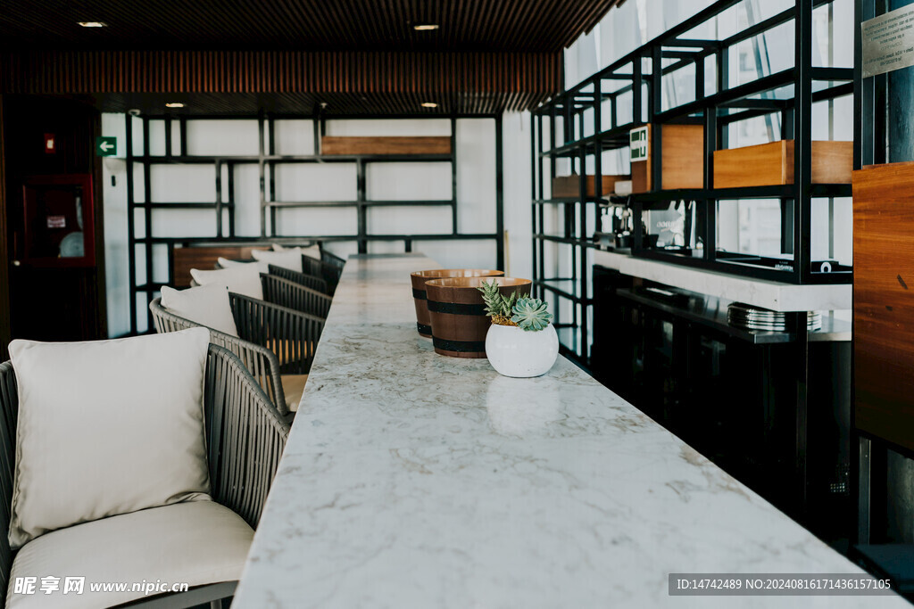 酒店大理石吧台