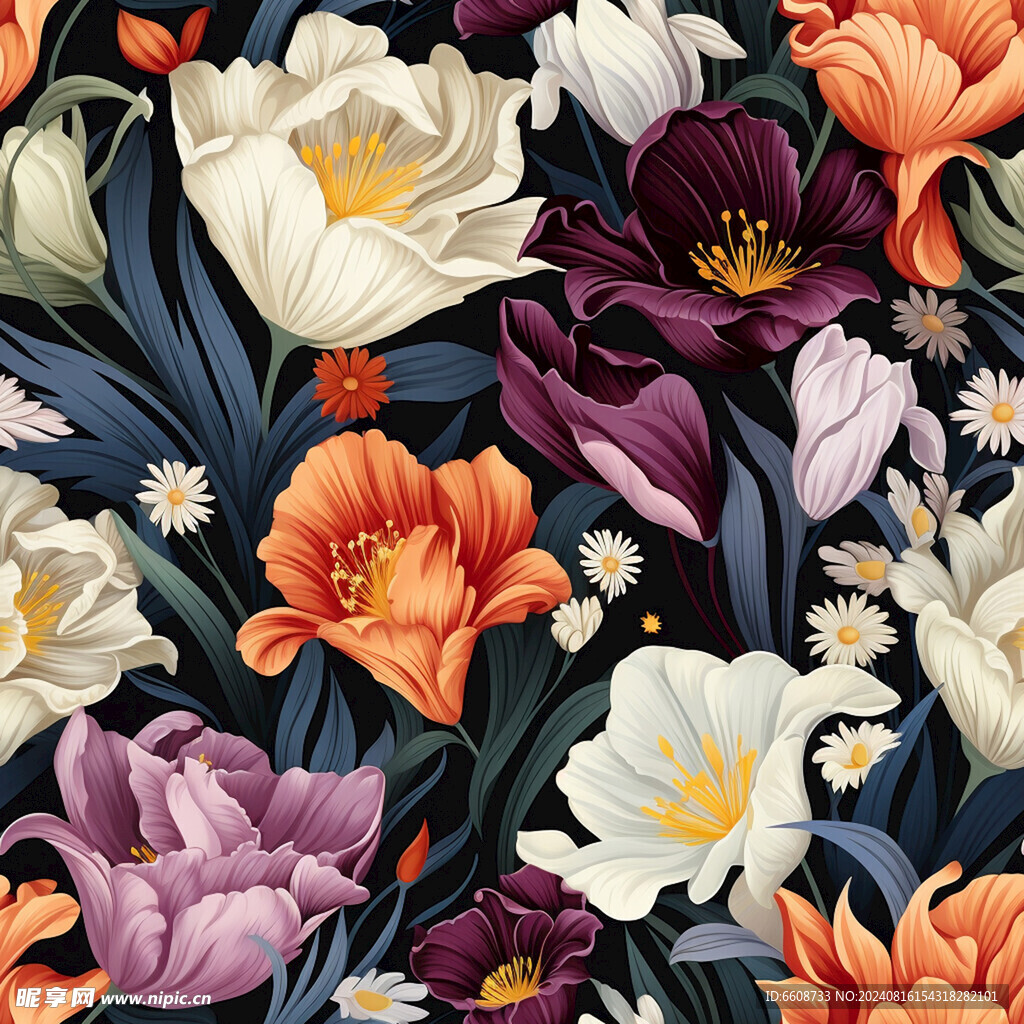 花朵鲜花背景素材