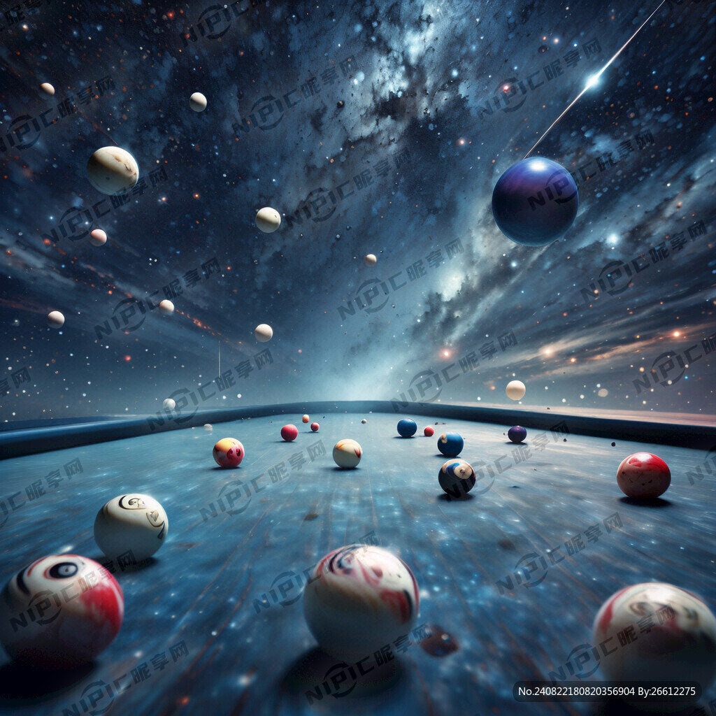 台球 星空 宇宙
