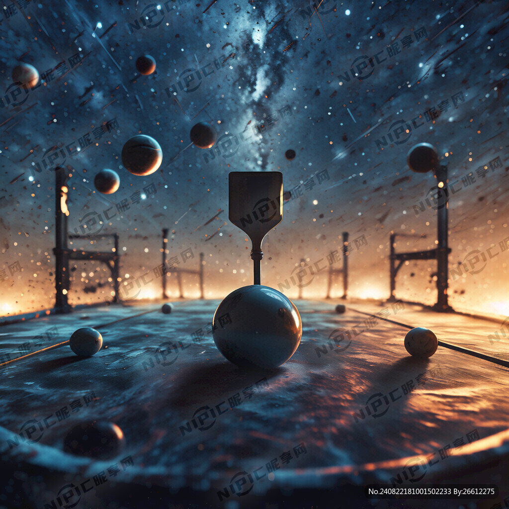桌球 台球海报 星空 宇宙
