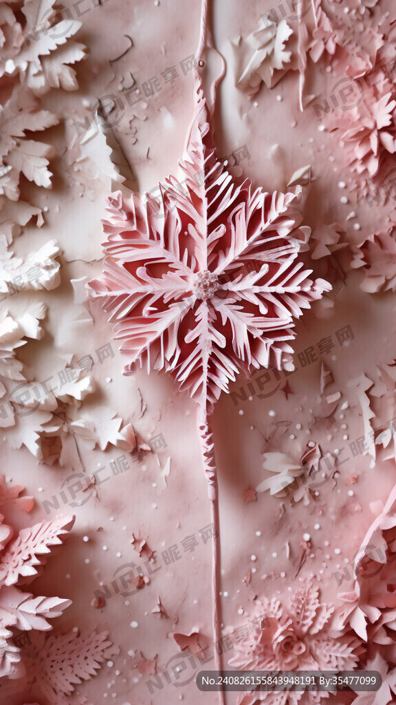 衍纸艺术 圣诞节 可爱圣诞雪花