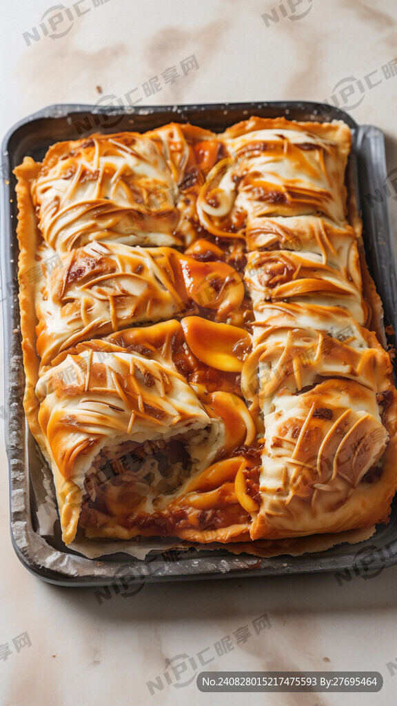 表皮金黄色酥皮