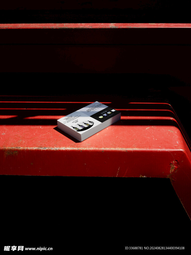 名片卡片贴图样机