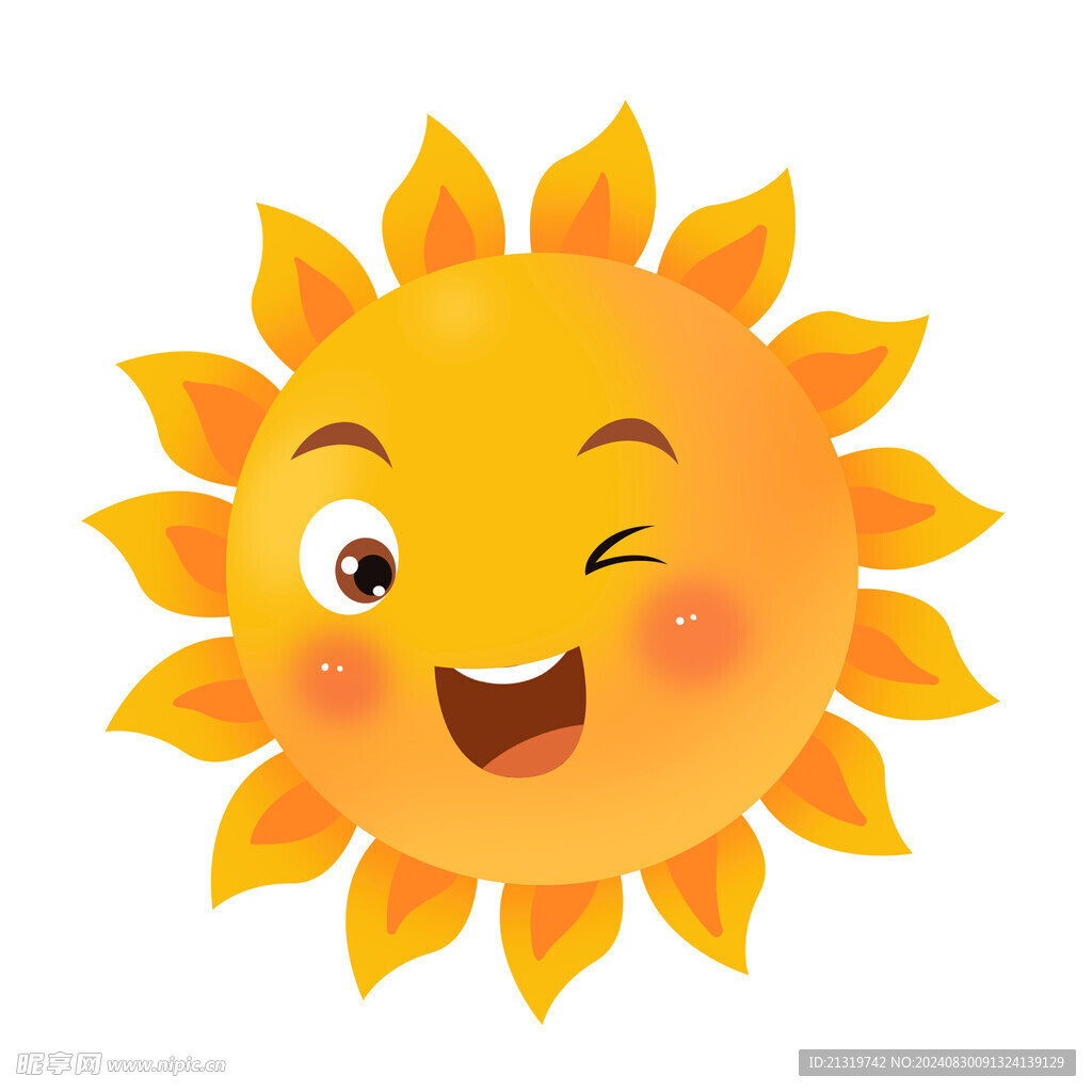 卡通太阳