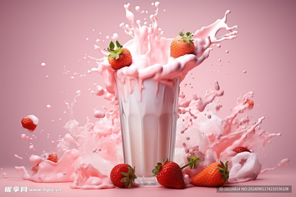 牛奶草莓