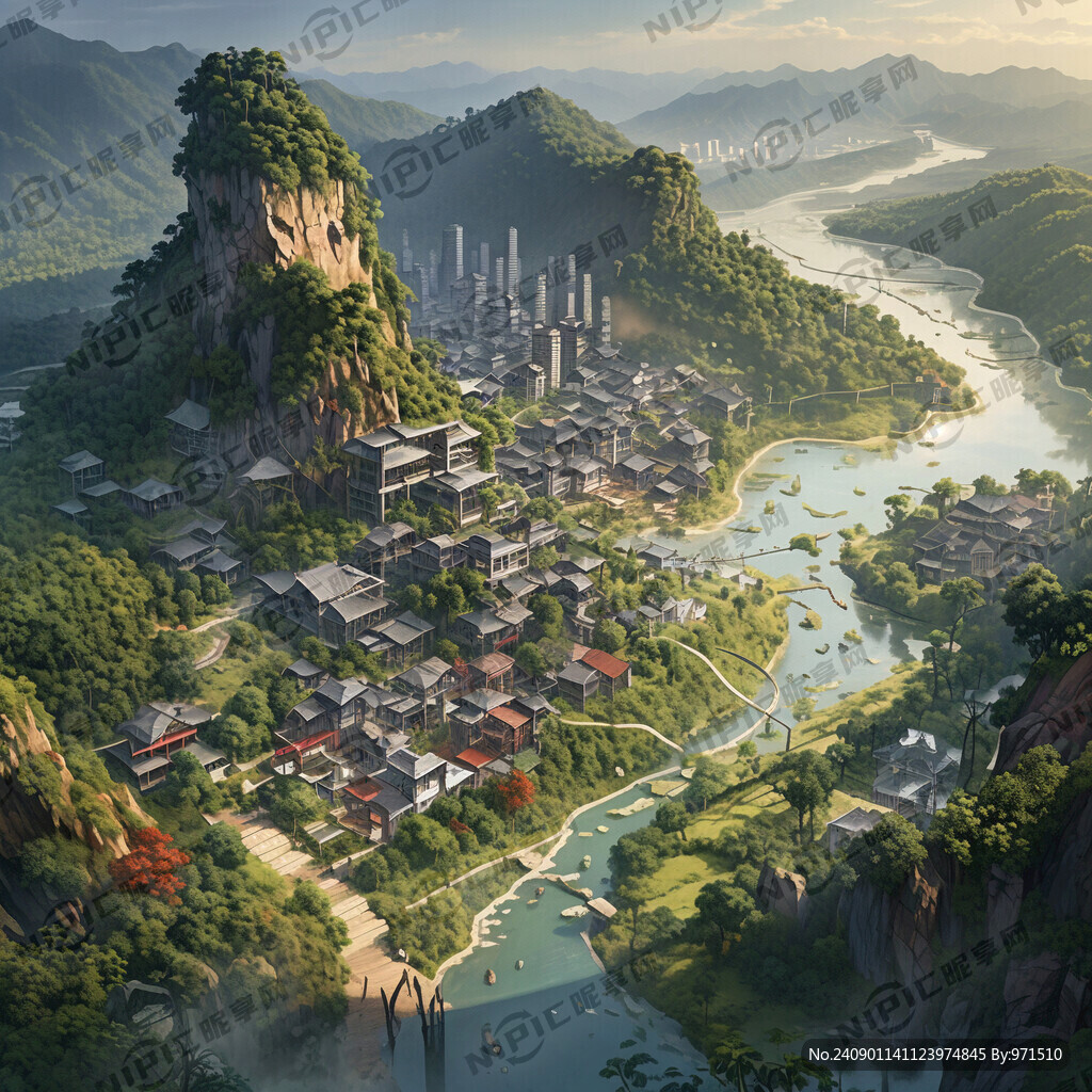 重庆市南岸区地貌图