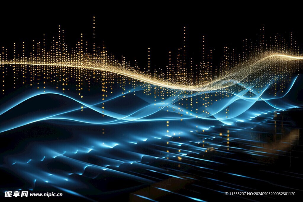 炫彩传奇彩色金沙波纹粒子飞散