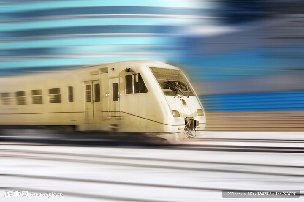 高铁动车列车铁路火车地铁轻轨