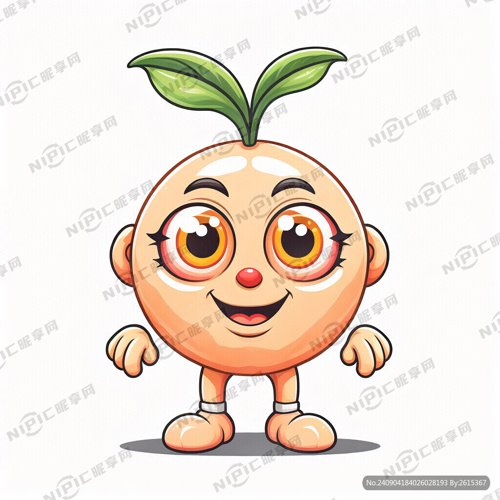 卡通阳桃 有眼睛等五官