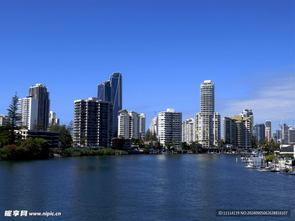 黄金海岸城市风景