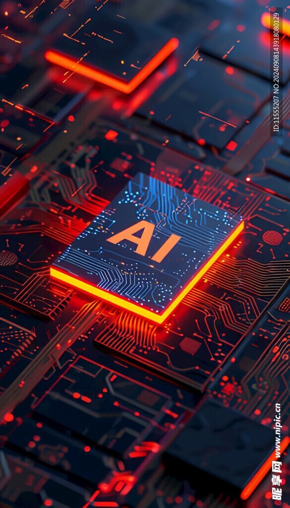 AI科技芯片电路图