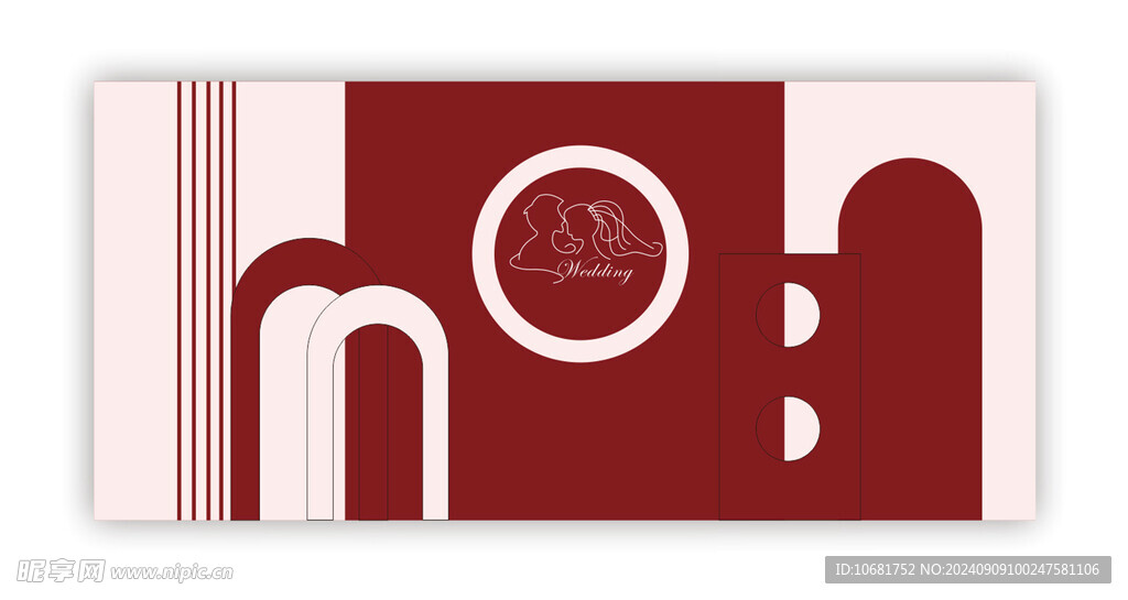 中式简约婚礼舞台