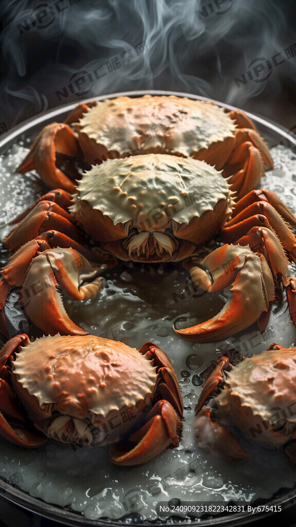 写实照片 大闸蟹 肥美 唯美